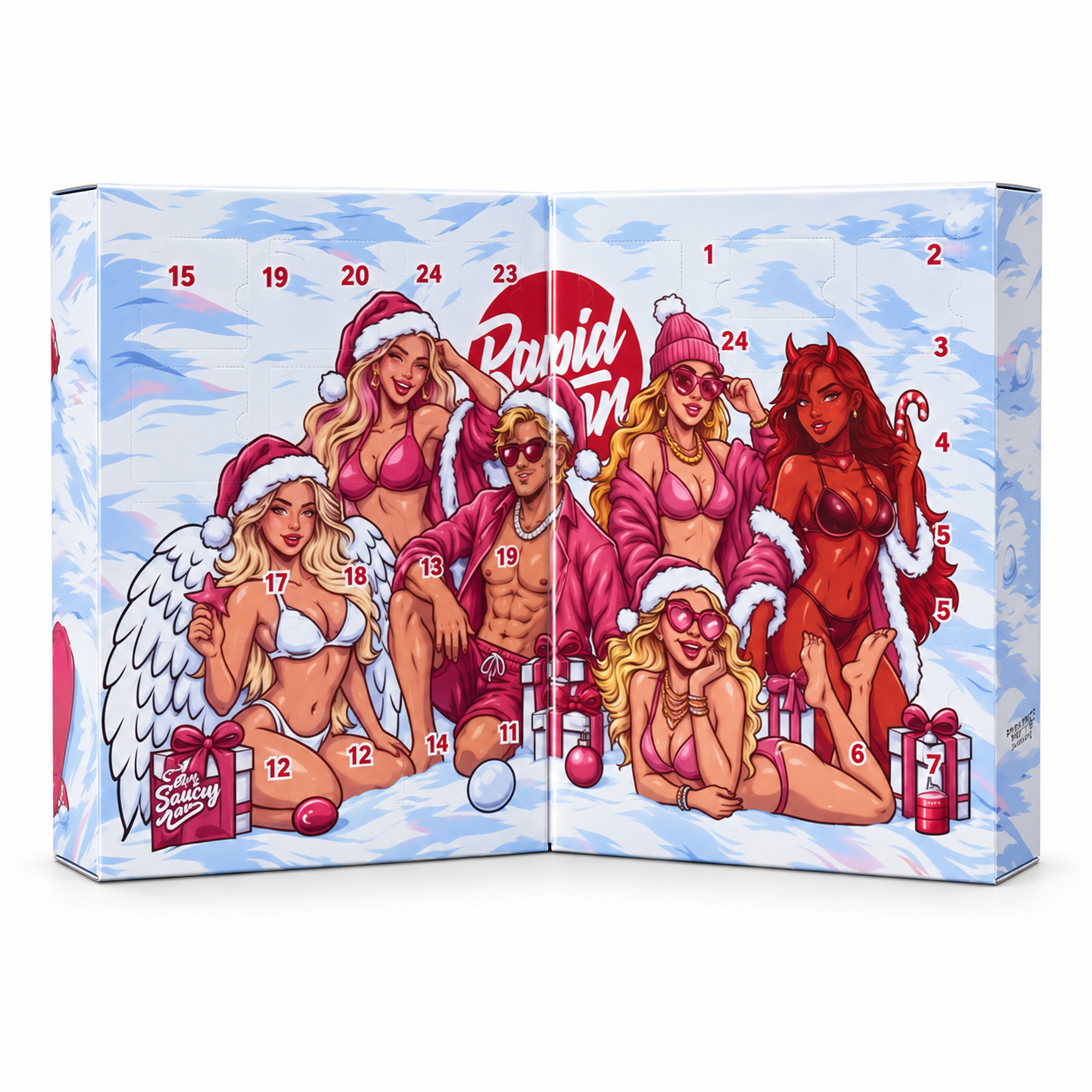 Rapid Tan Santa Baby 24 Day Advent Calendar Pre Registration
