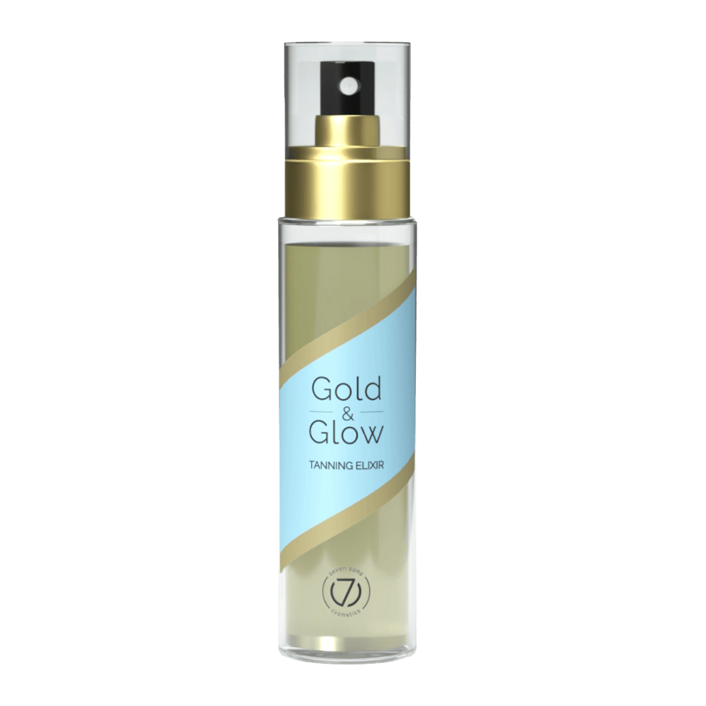 Seven Suns Gold and Glow Dry Oil (100ml bottle)