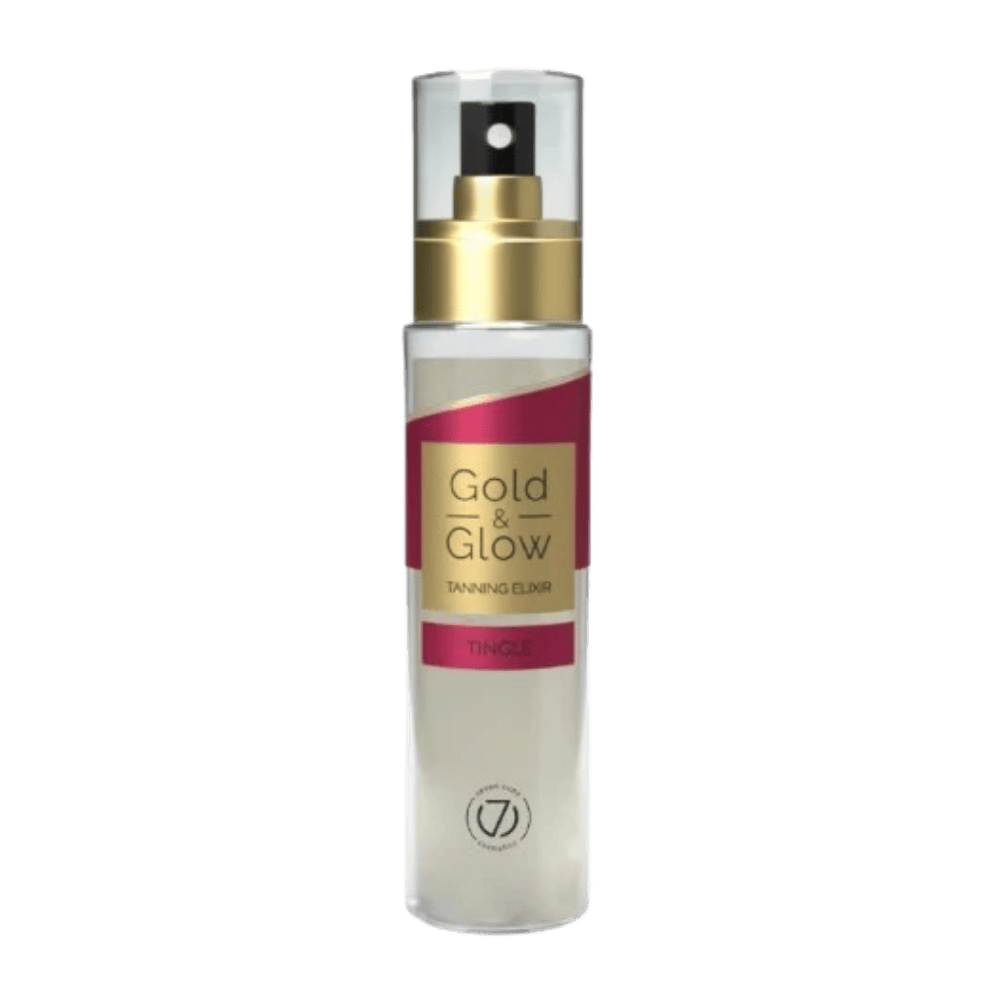 Seven Suns Gold and Glow Dry Oil Tingle (100ml Bottle)