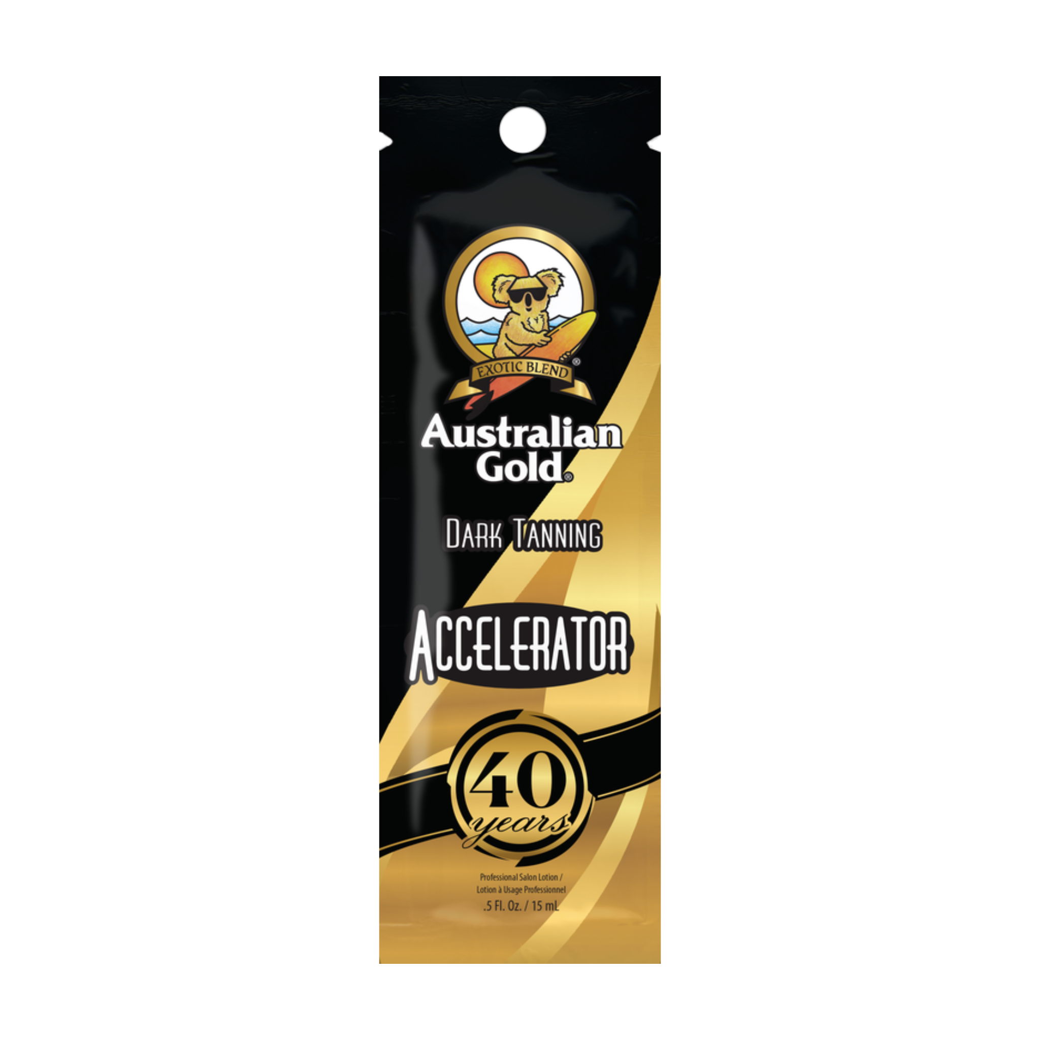 Australian Gold 40th Anniversary Dark Tanning Accelerator sachet