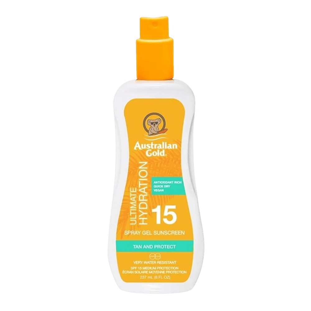 Australian Gold SPF 15 Ultimate Hydration Spray Gel Sunscreen
