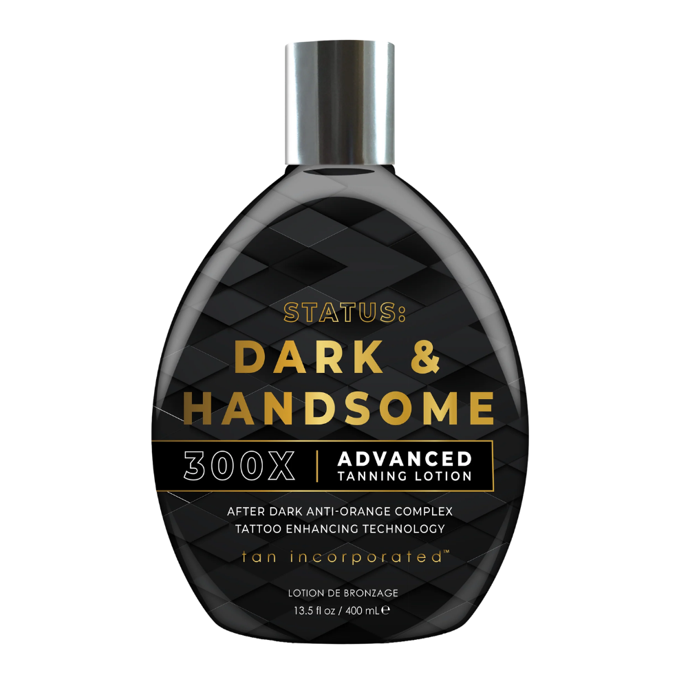 400ml bottle of Tan Incorporated Status: Dark & Handsome