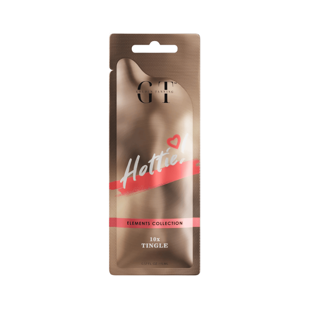 Golden Tanning Hottie! Tingle