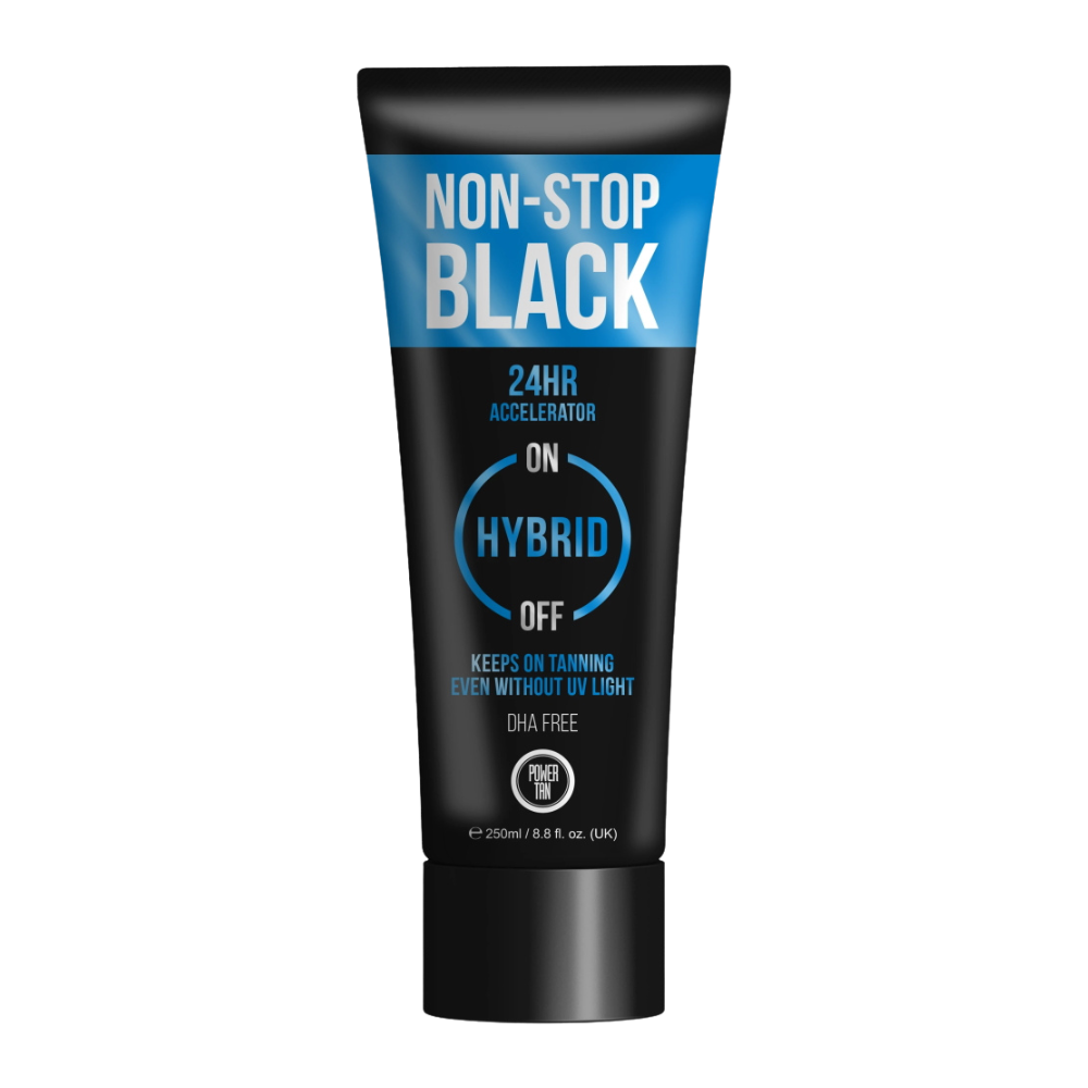 Power Tan Non Stop Black Accelerator