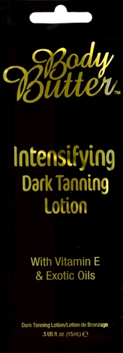 15ml sachet of Body Butter Dark Tanning Lotion