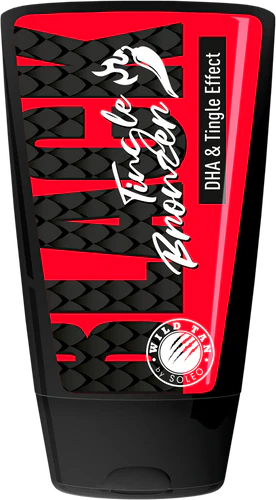125ml bottle of Soleo Black Tingle Bronzer