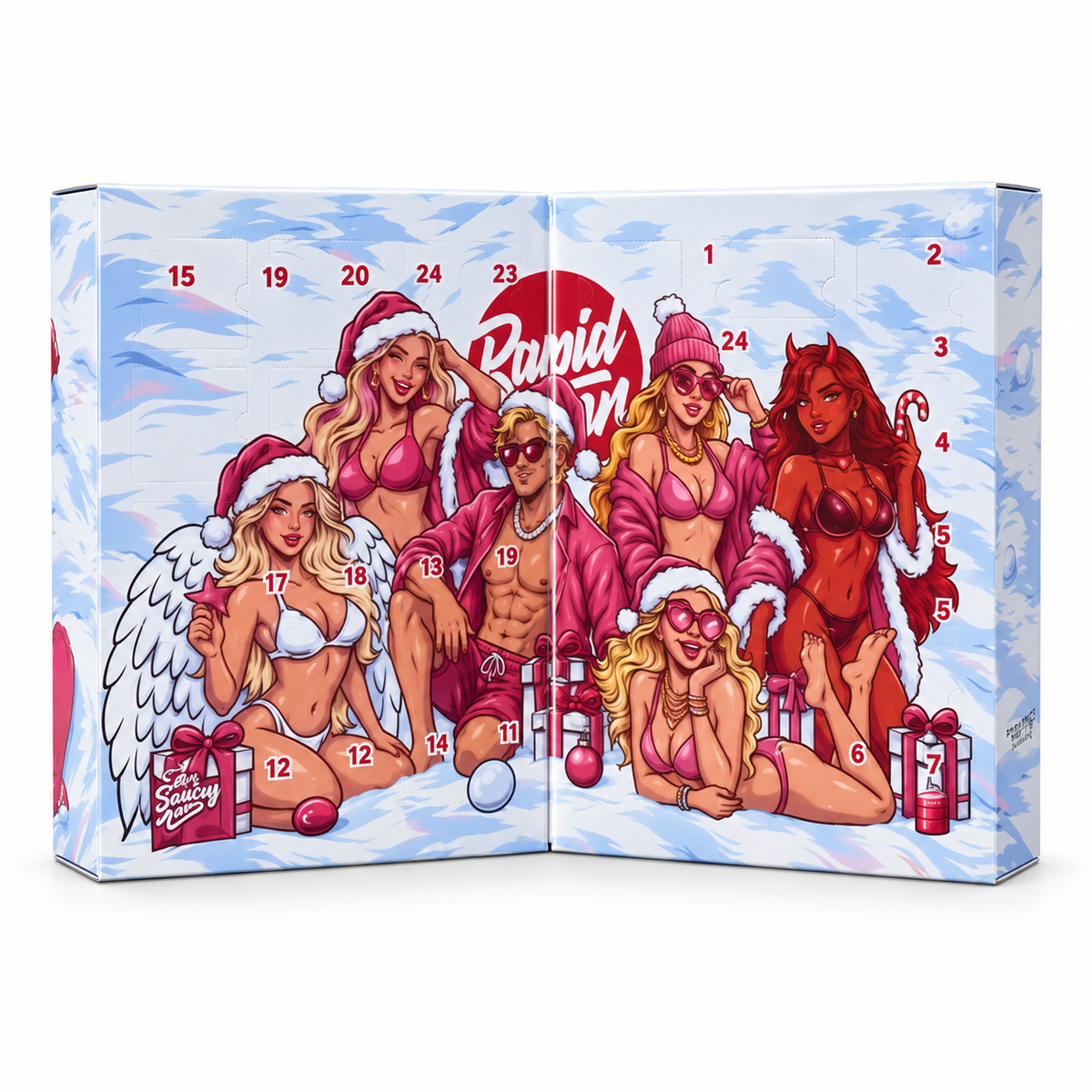 Rapid Tan Santa Baby 24 Day Advent Calendar Pre Registration