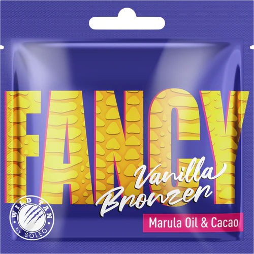 15ml sachet of Soleo Fancy Vanilla Bronzer