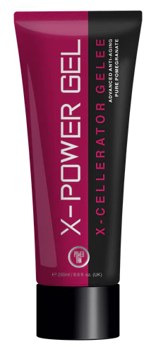 250ml bottle of Powertan X Power Gel