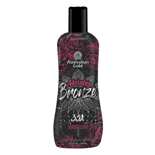 250ml bottle of Australian Gold Adorably Bronze