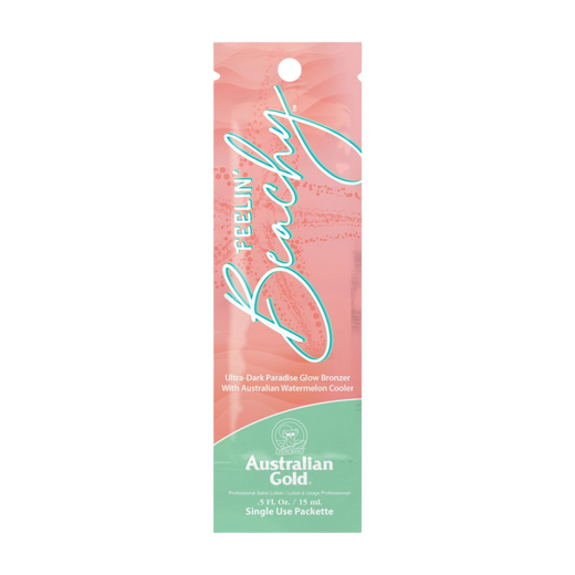 15ml sachet of Australian Gold Feelin' Beachy