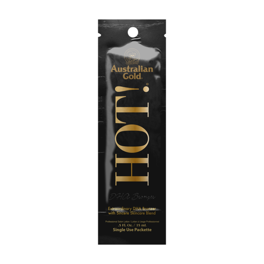 15ml sachet of Australian Gold Hot! Black