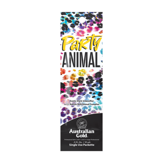 15ml sachet of Australian Gold Party Animal
