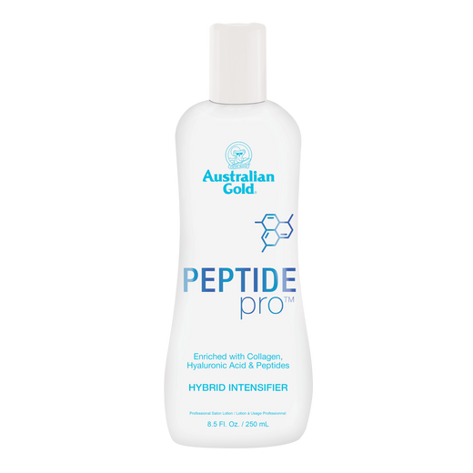 250ml bottle of Australian Gold Peptide Pro Hybrid Intensifier