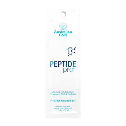 15ml sachet of Australian Gold Peptide Pro Hybrid Intensifier