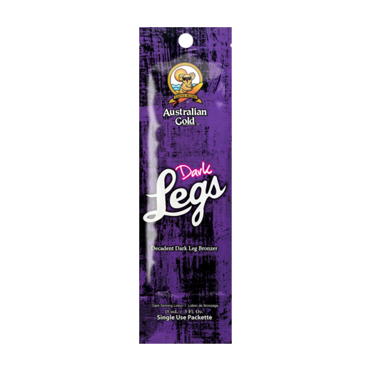 15ml sachet of Australian Gold Dark Legs