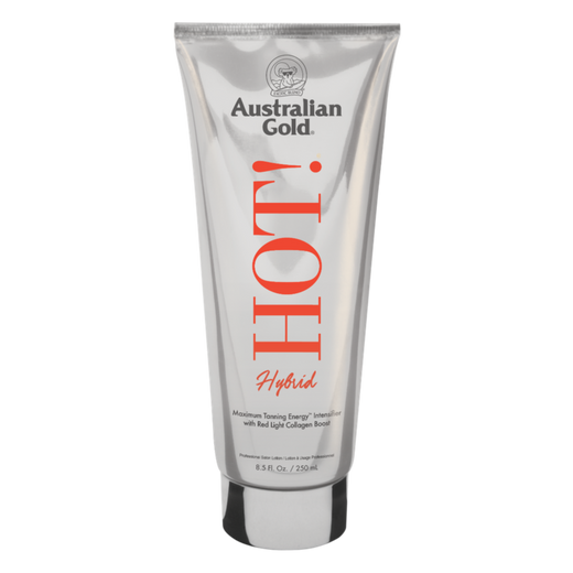250ml bottle of Australian Gold Hot! Hybrid