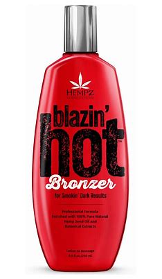 250ml bottle of Hempz Blazin' Tingle Bronzer