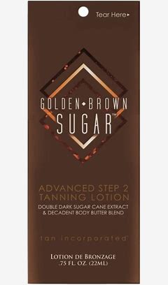 22ml sachet of Tan Incorporated Golden Brown Sugar