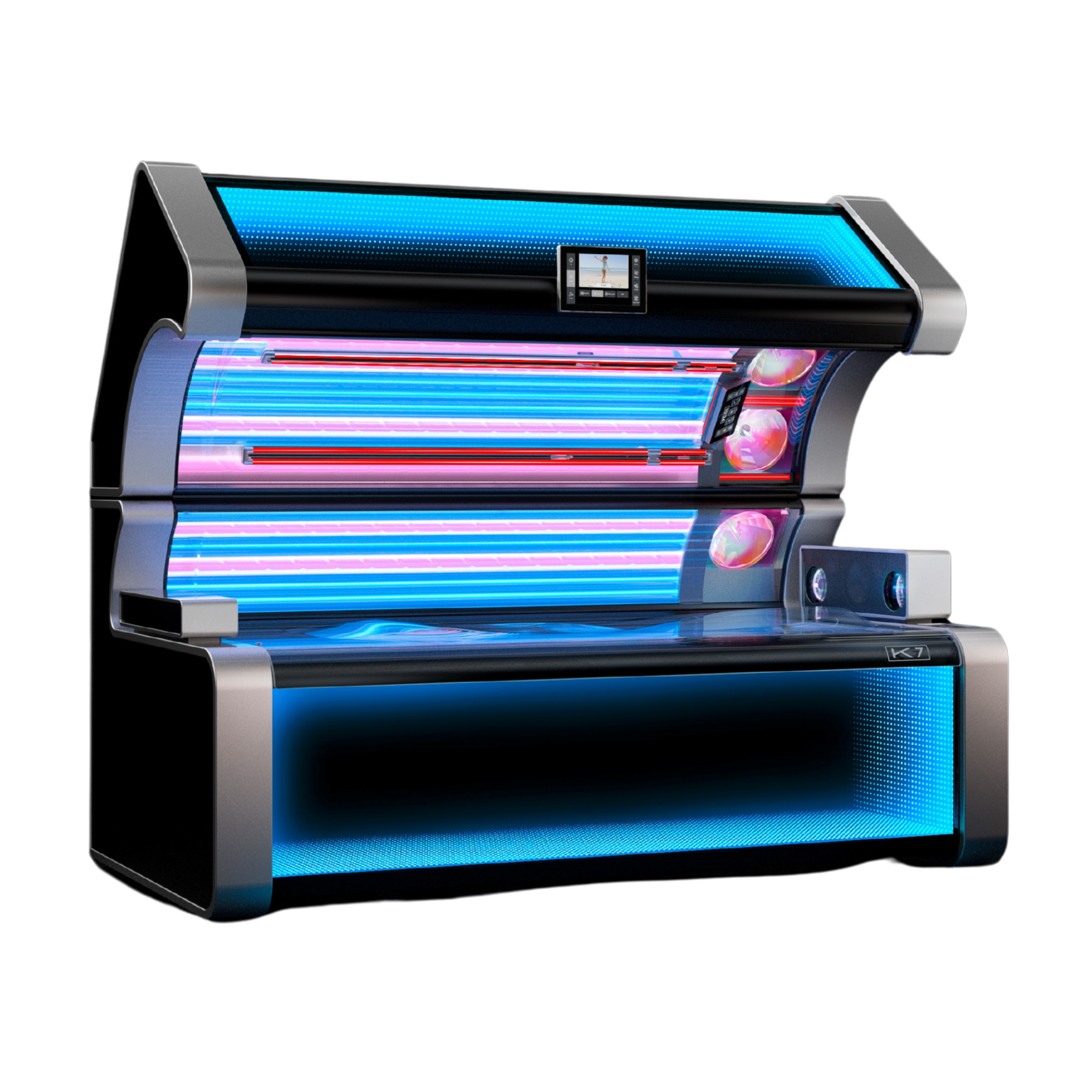 megaSun K7 commercial sunbed