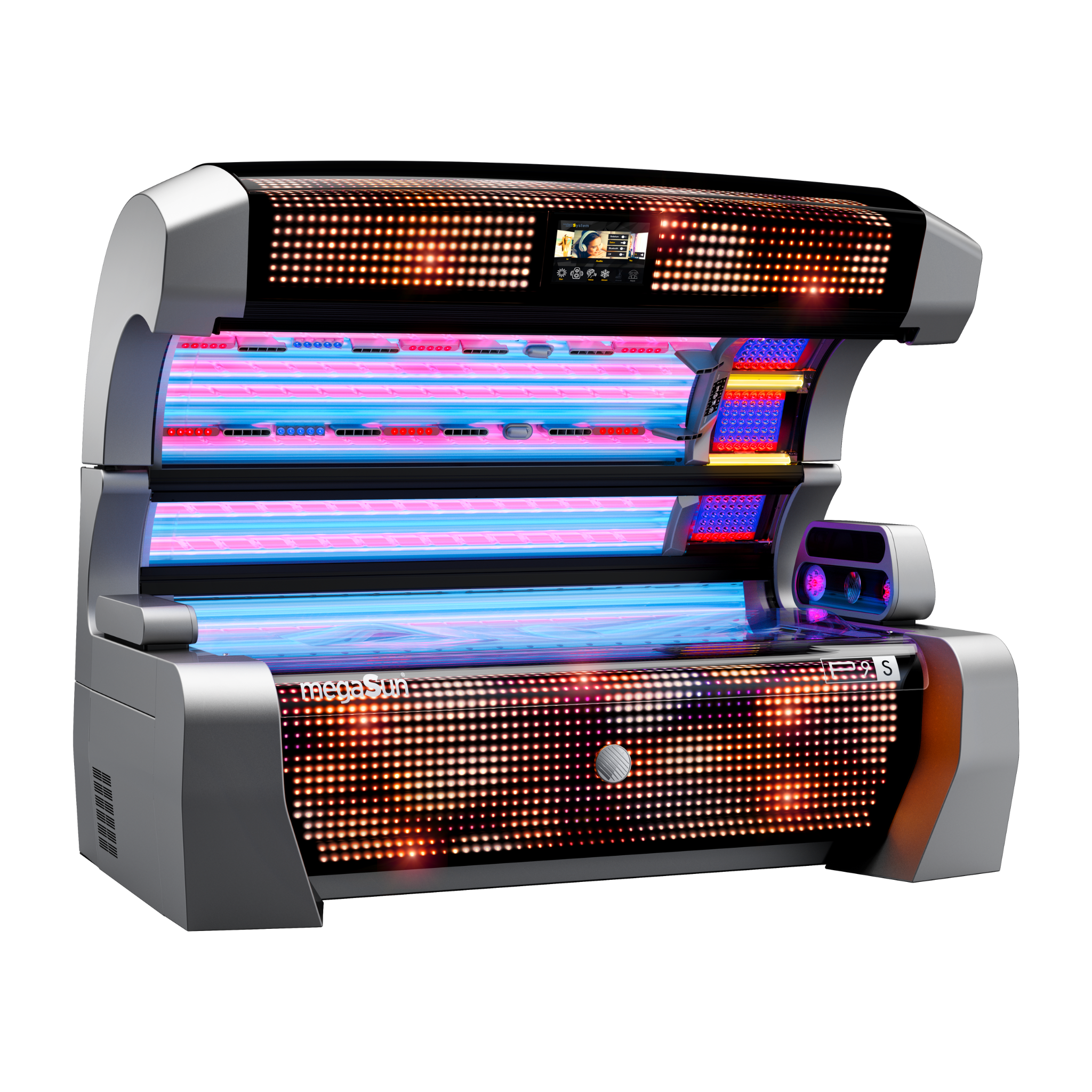 megasun P9s commercial sunbed