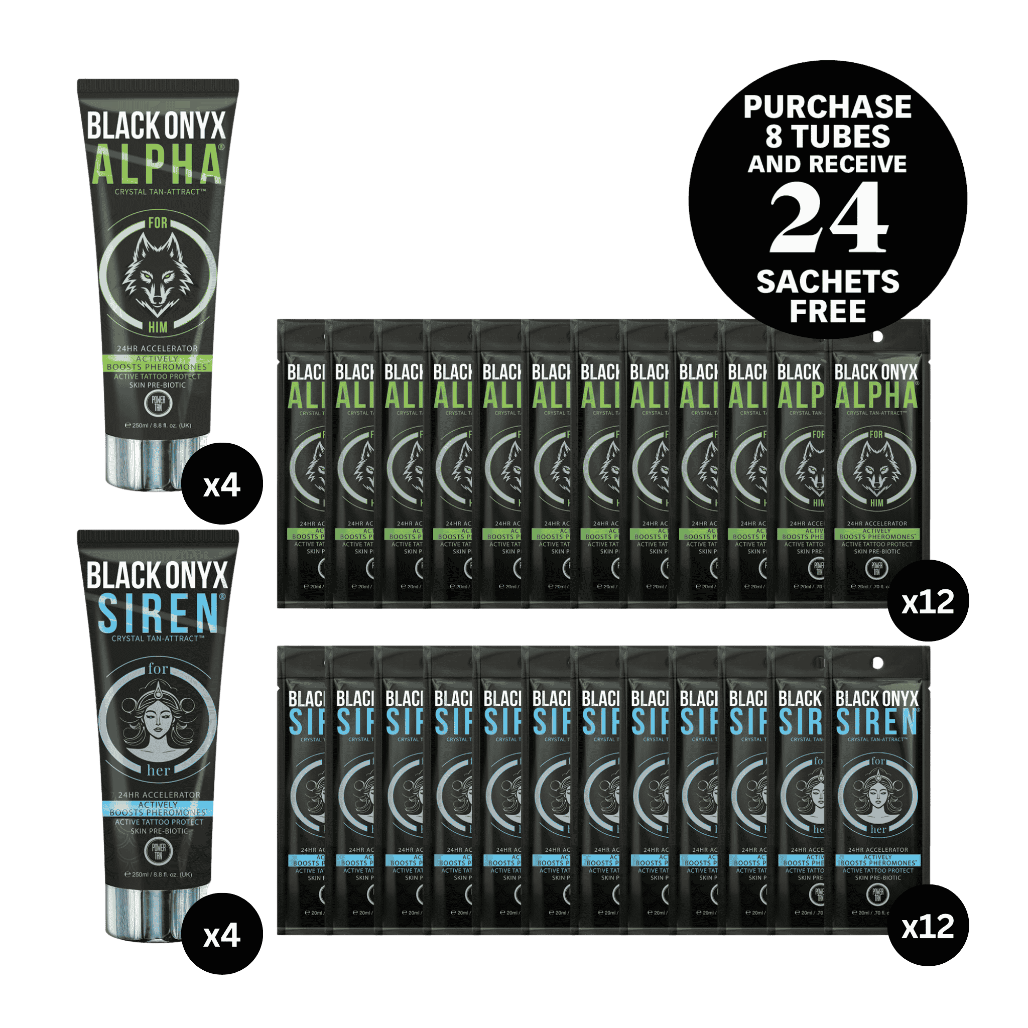 Power Tan Alpha & Siren Package Deal