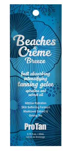 22ml sachet of Pro Tan Beaches and Creme Breeze Gelee