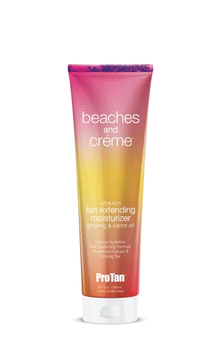 280ml bottle of Pro Tan Beaches and Creme Tan Extending Moisturiser