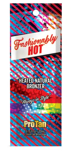 22ml sachet of Pro Tan Fashionably Hot