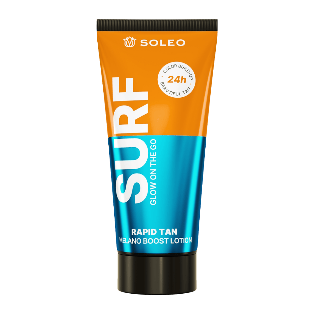150ml bottle of Soleo Surf