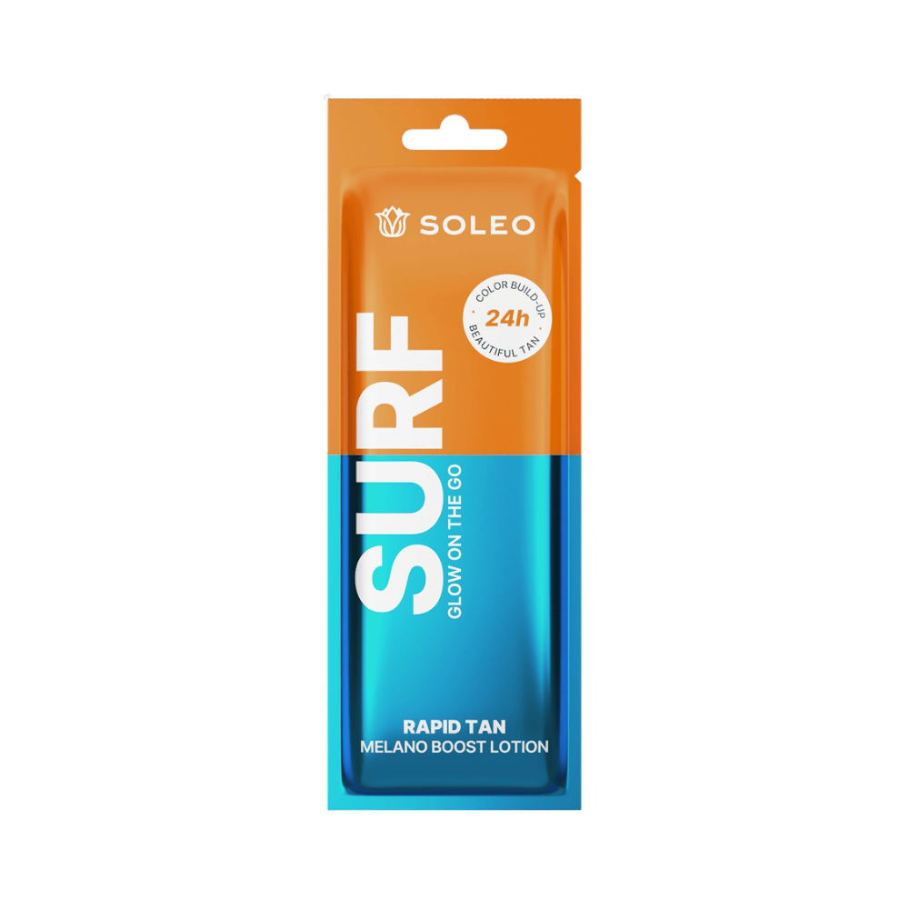 15ml sachet of Soleo Surf