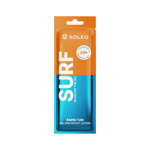 15ml sachet of Soleo Surf