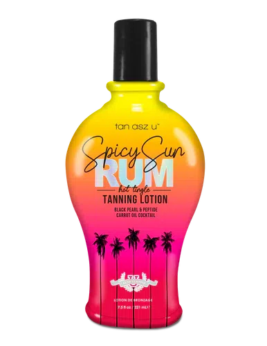221ml bottle of Tan Asz U Spicy Sun Rum