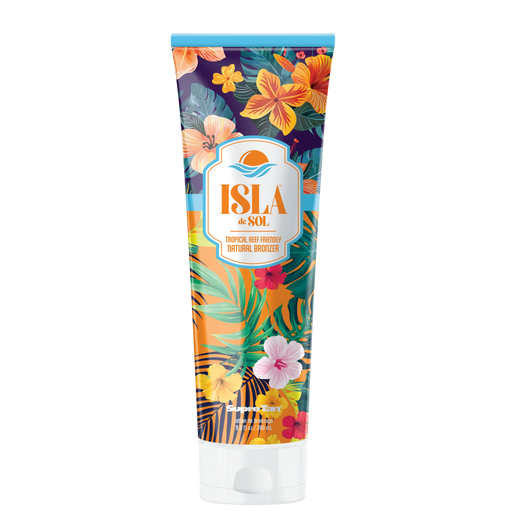 280ml bottle of Supre Tan Isla De Sol