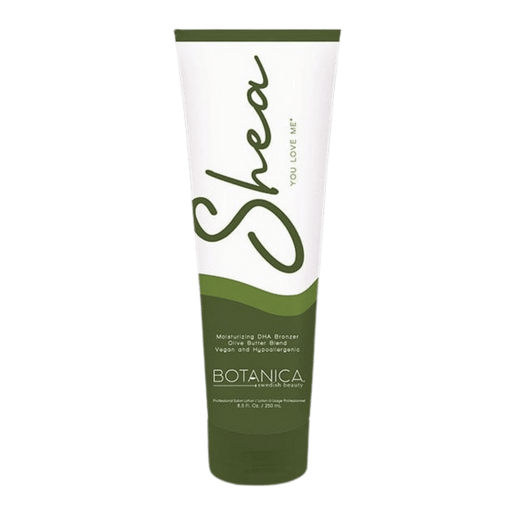 250ml bottle of Swedish Beauty Shea You Love Me DHA Bronzer