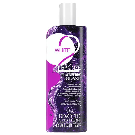 Devoted Creations White 2 Bronze Blackberry Glaze