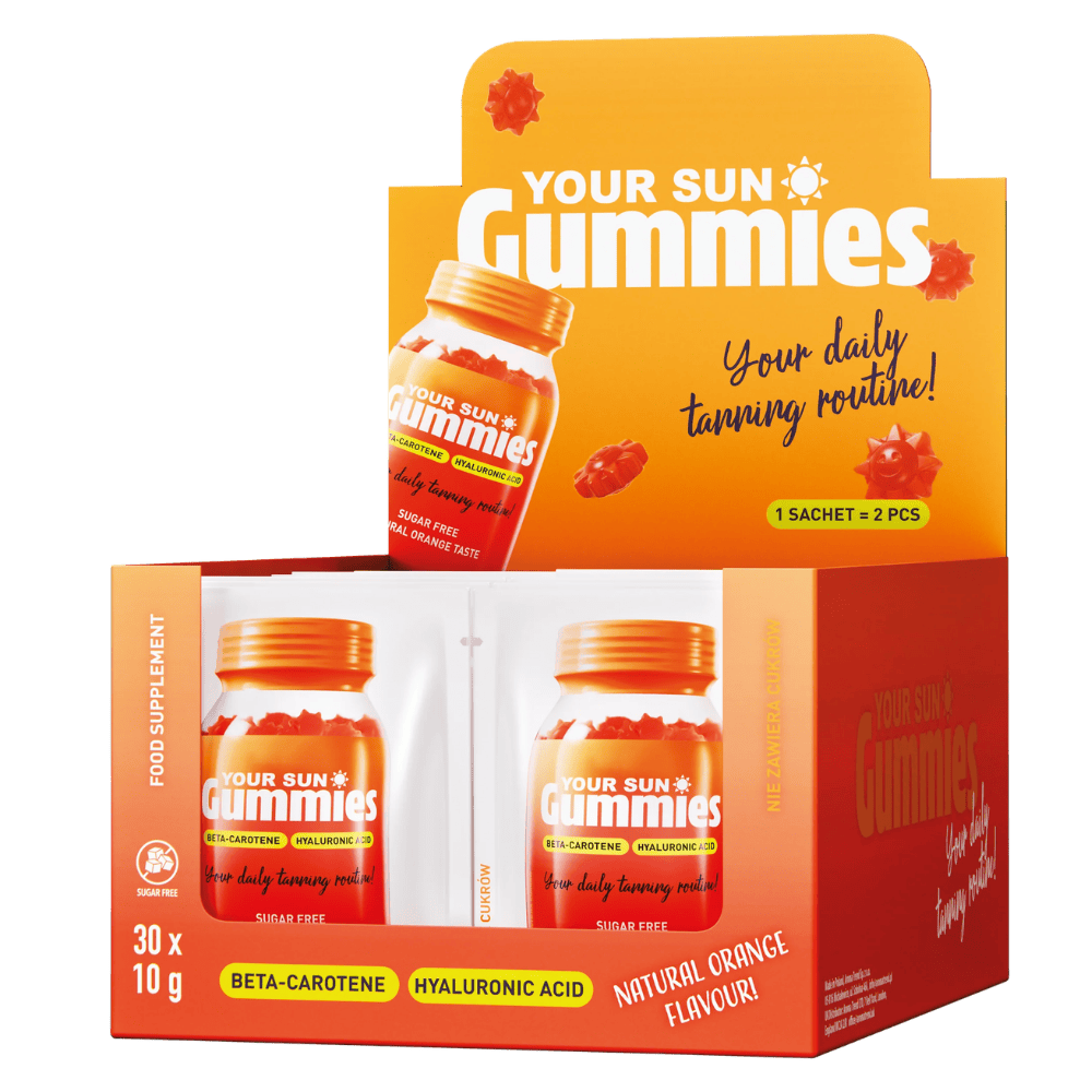 Your Sun Gummies (Box of 30 Single Use Sachets)