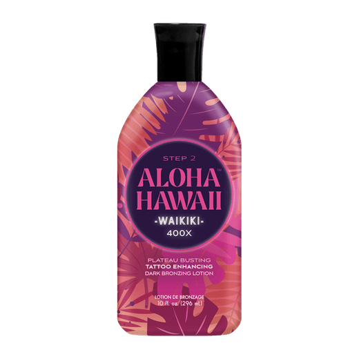296ml bottle of Tan Inc Aloha Hawaii Waikiki