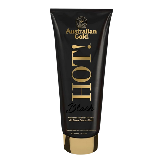 250ml bottle of Australian Gold Hot! Black