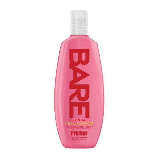 250ml bottle of Pro Tan Bare Essentials Tingle Accelerator