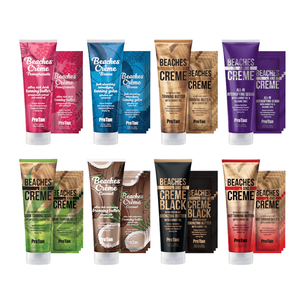 Pro Tan Beaches and Crème Intro Kit 2026