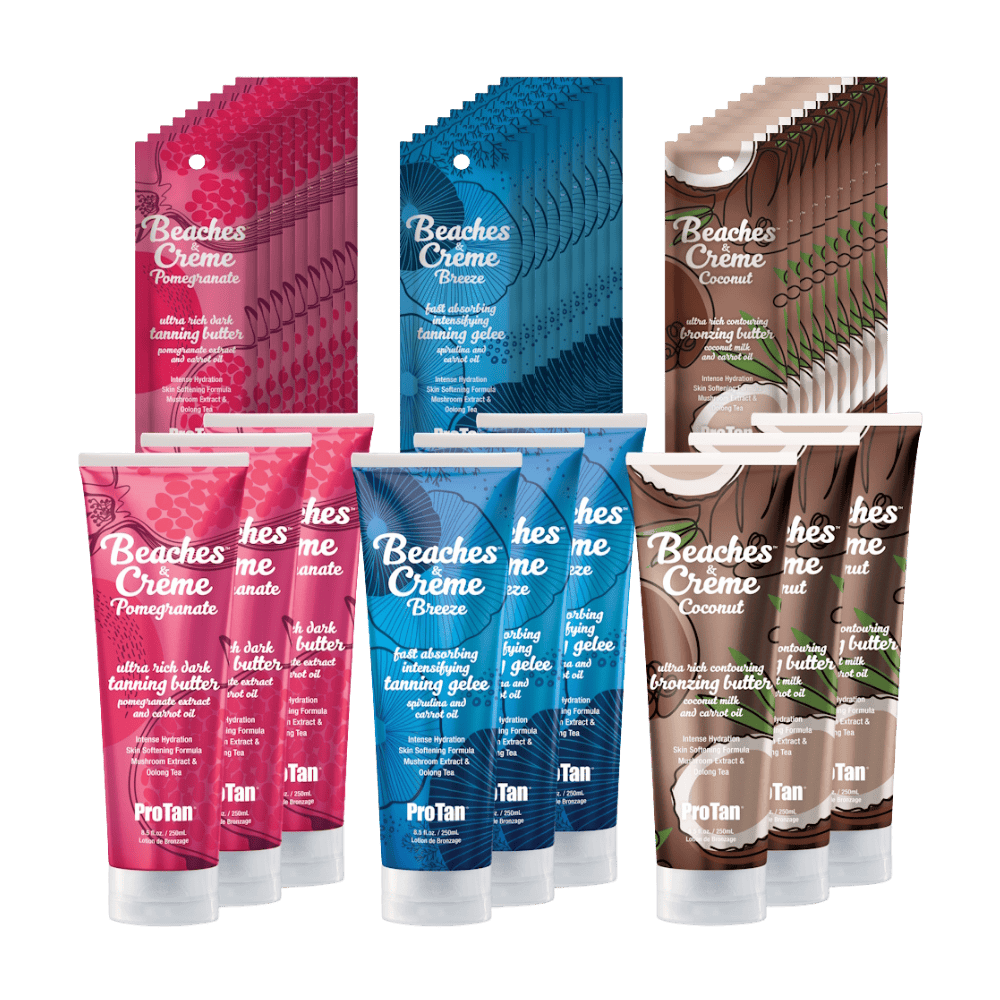Pro Tan Beaches & Crème Style Kit 2026