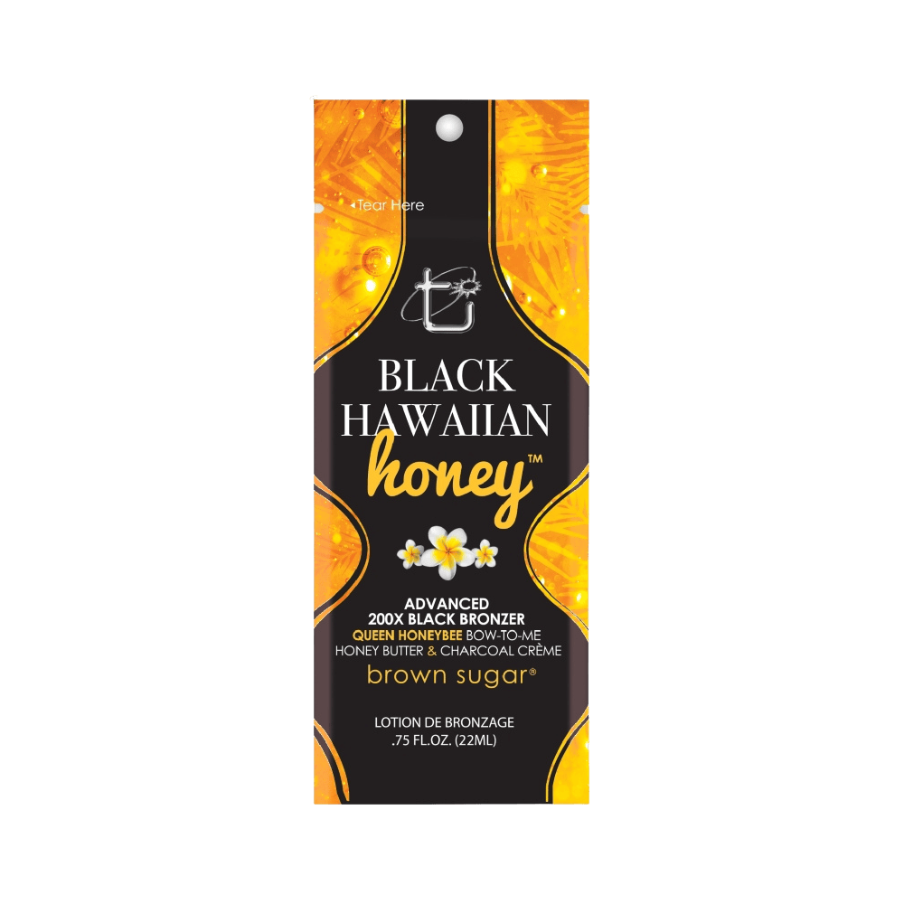 Tan Inc Double Dark Black Hawaiian Honey