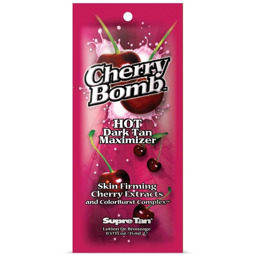 15ml sachet of Supre Tan Cherry Bomb