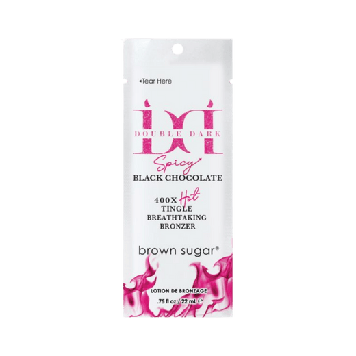 22ml sachet of Tan Incorporated Double Dark Spicy Black Chocolate