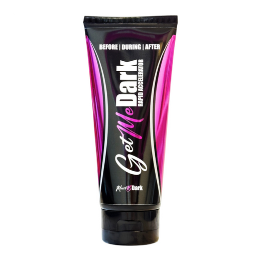 200ml bottle of Must B Dark Get Me Dark Rapid Accelerator
