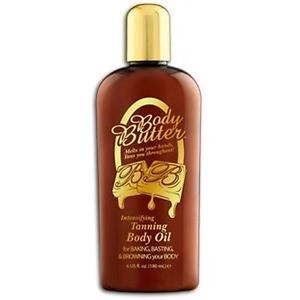 180ml bottle of Body Butter Tanning Oil