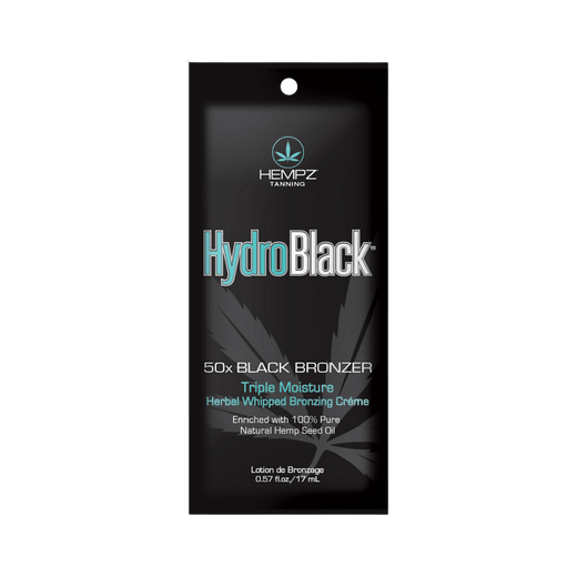15ml sachet of Hempz HydroBlack 50x Black Bronzer