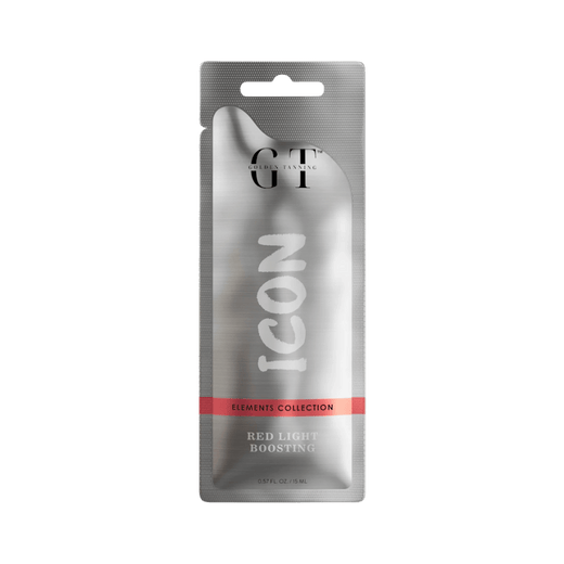 15ml sachet of Golden Tanning Icon Hybrid Accelerator