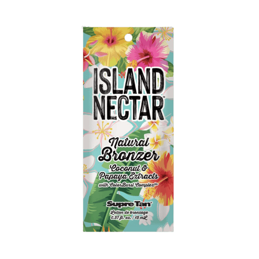 15ml sachet of Supre Tan Island Nectar